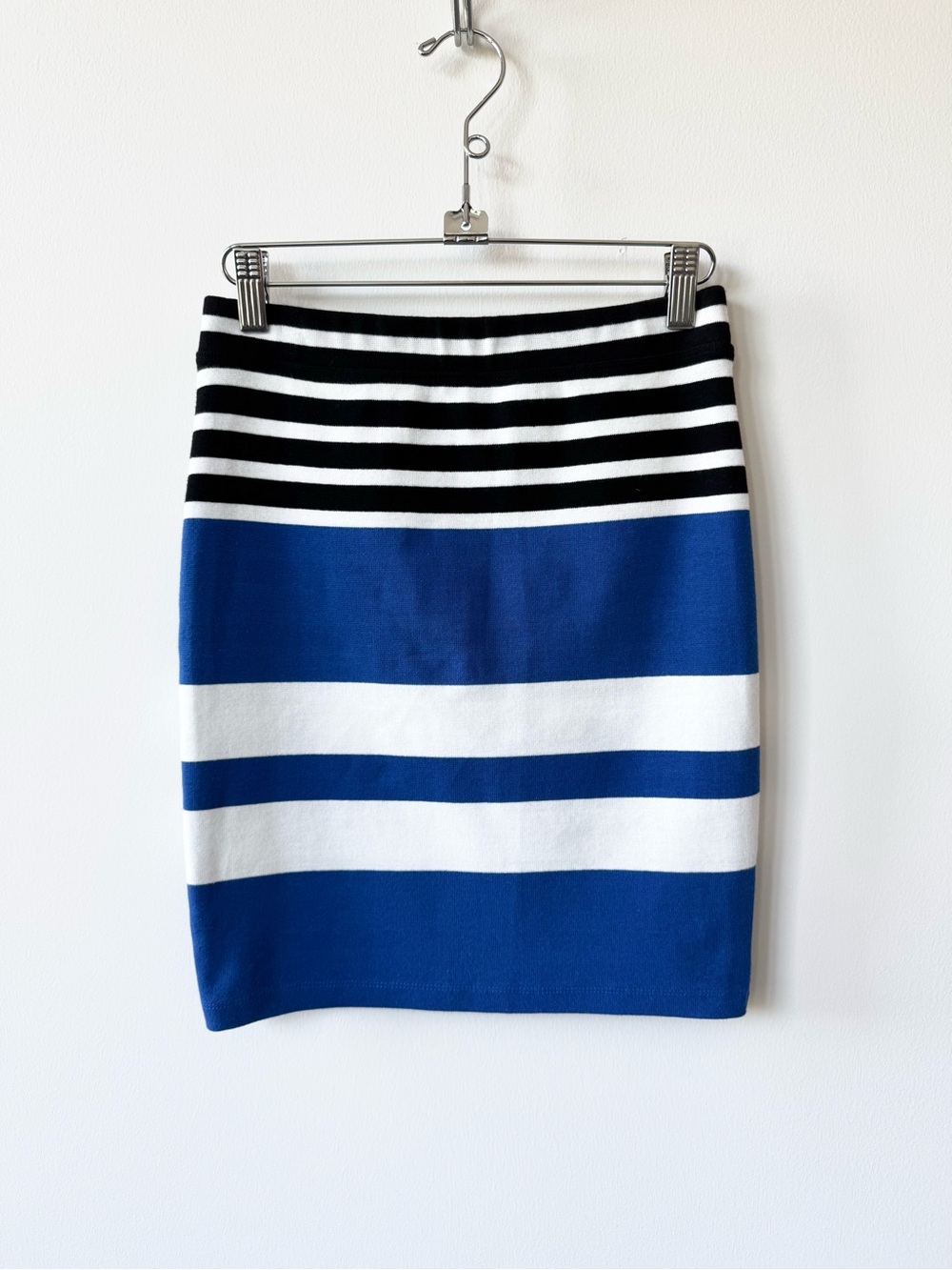 T by Alexander Wang Engineer Stripe Viper Pencil Mini Skirt Stretch - Size XS